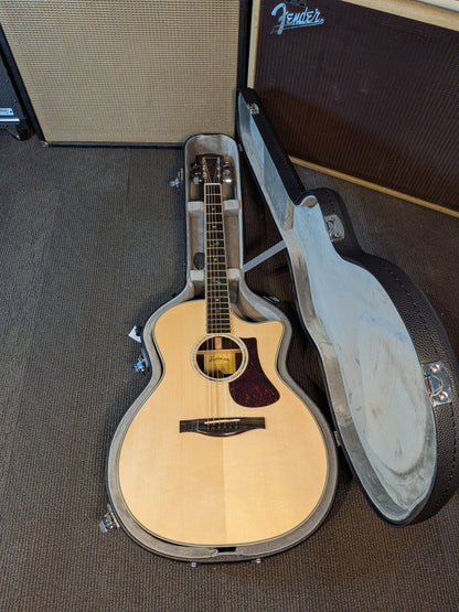 Eastman AC422CE Grand Auditorium Acoustic/Electric Guitar w/Case  - Natural (B-Stock Serial #M2125134)