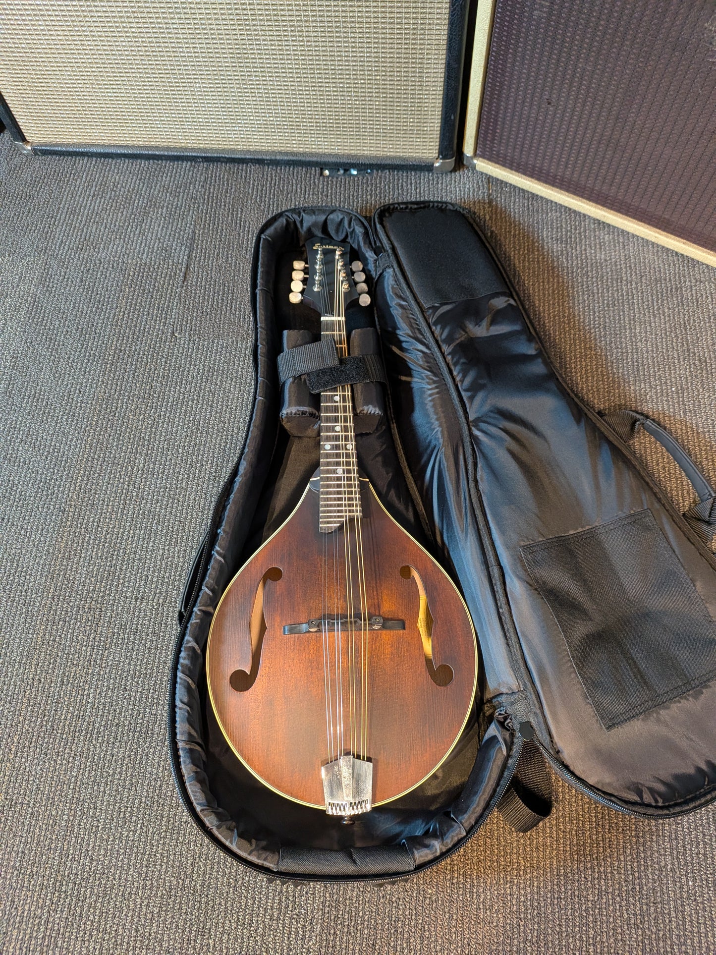 Eastman MD305L Left Handed A-Style Mandolin w/Gig Bag - Classic Satin Finish (Serial #N2302905)