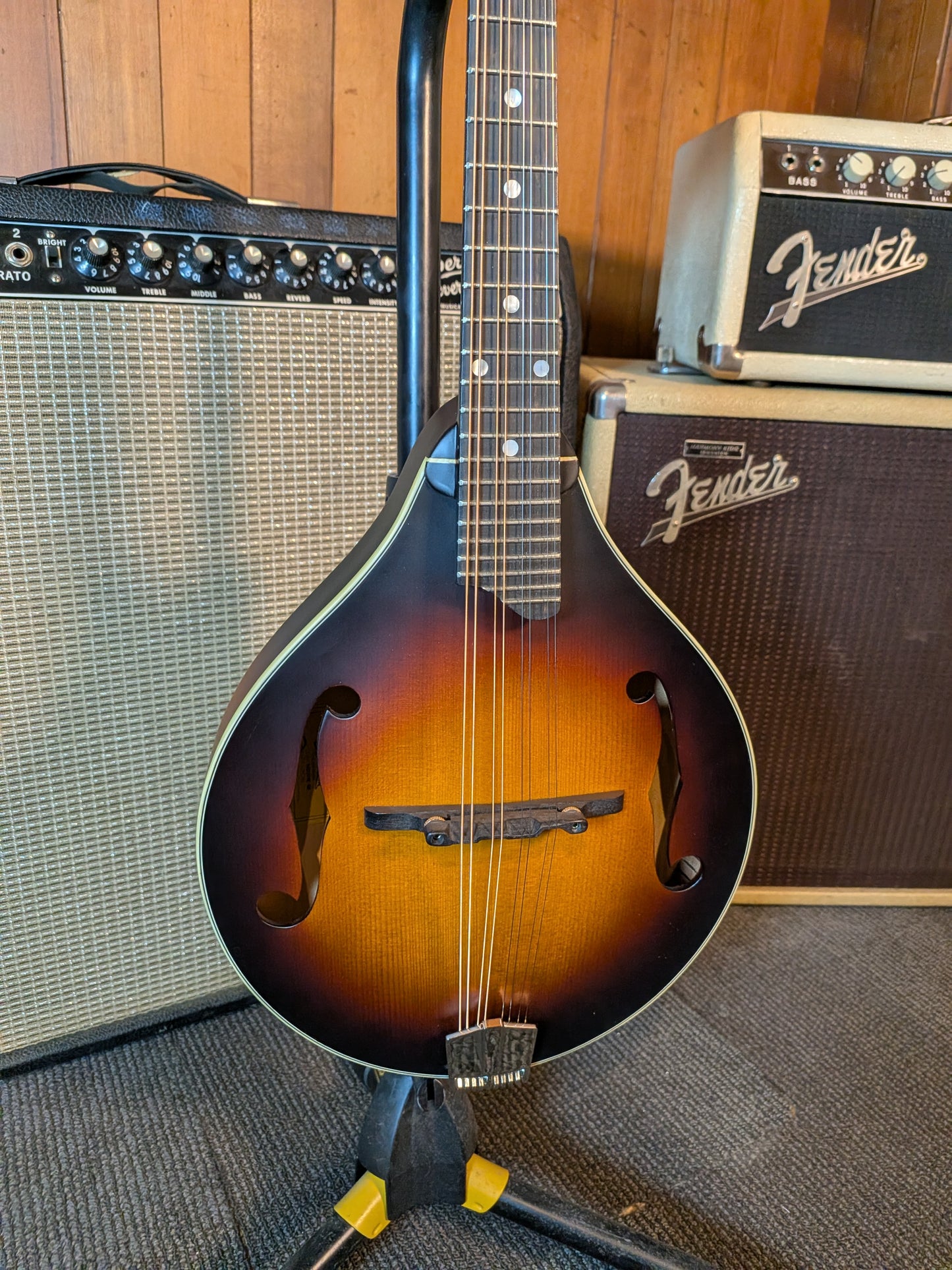 Eastman MD305E A-Style Electric/Acoustic Mandolin w/Gig Bag - Sunburst (B-Stock Serial #N2402611)