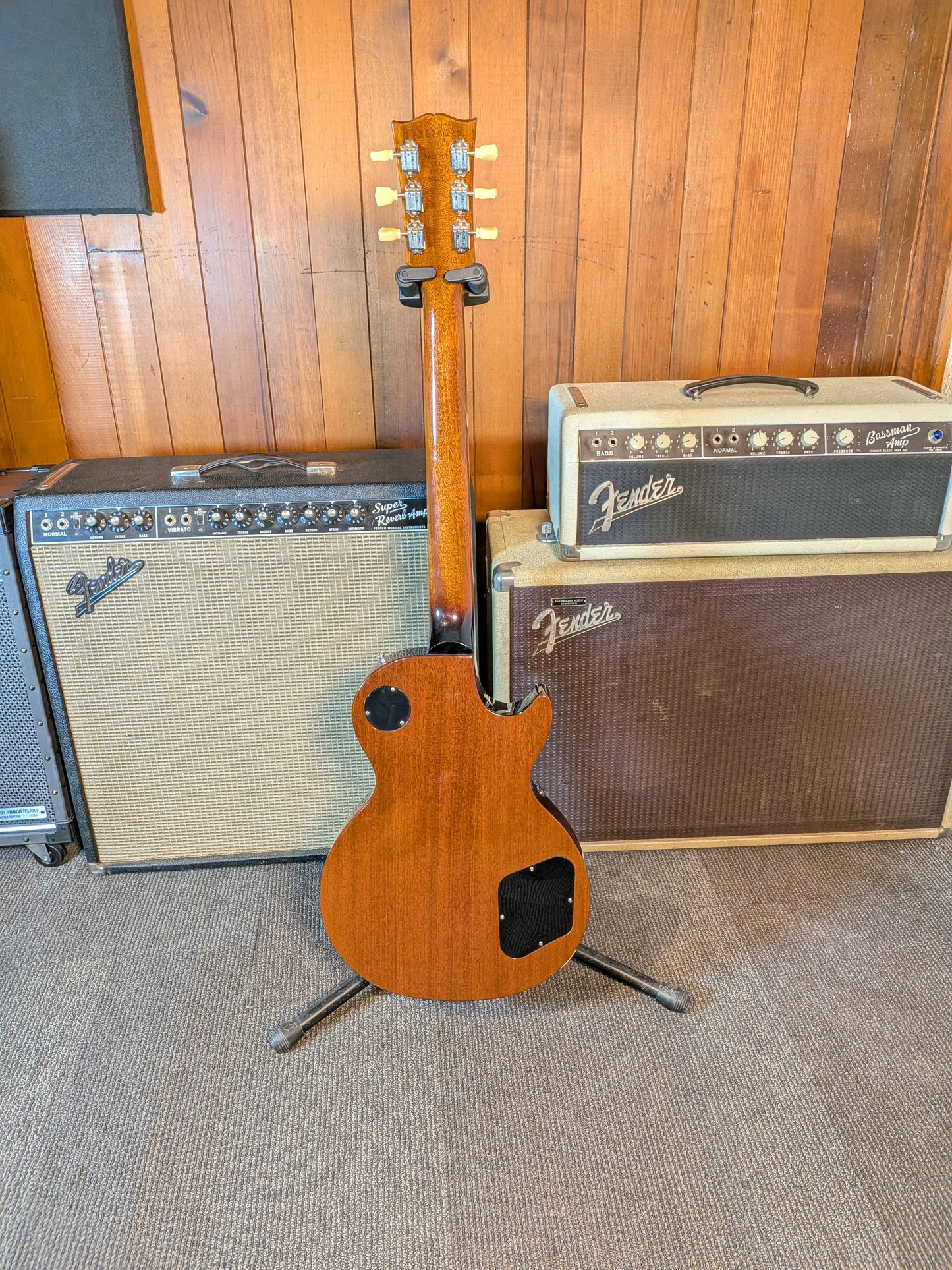 Gibson Les Paul Studio Left Handed Electric Guitar w/Case - Vintage Sunburst (2013)