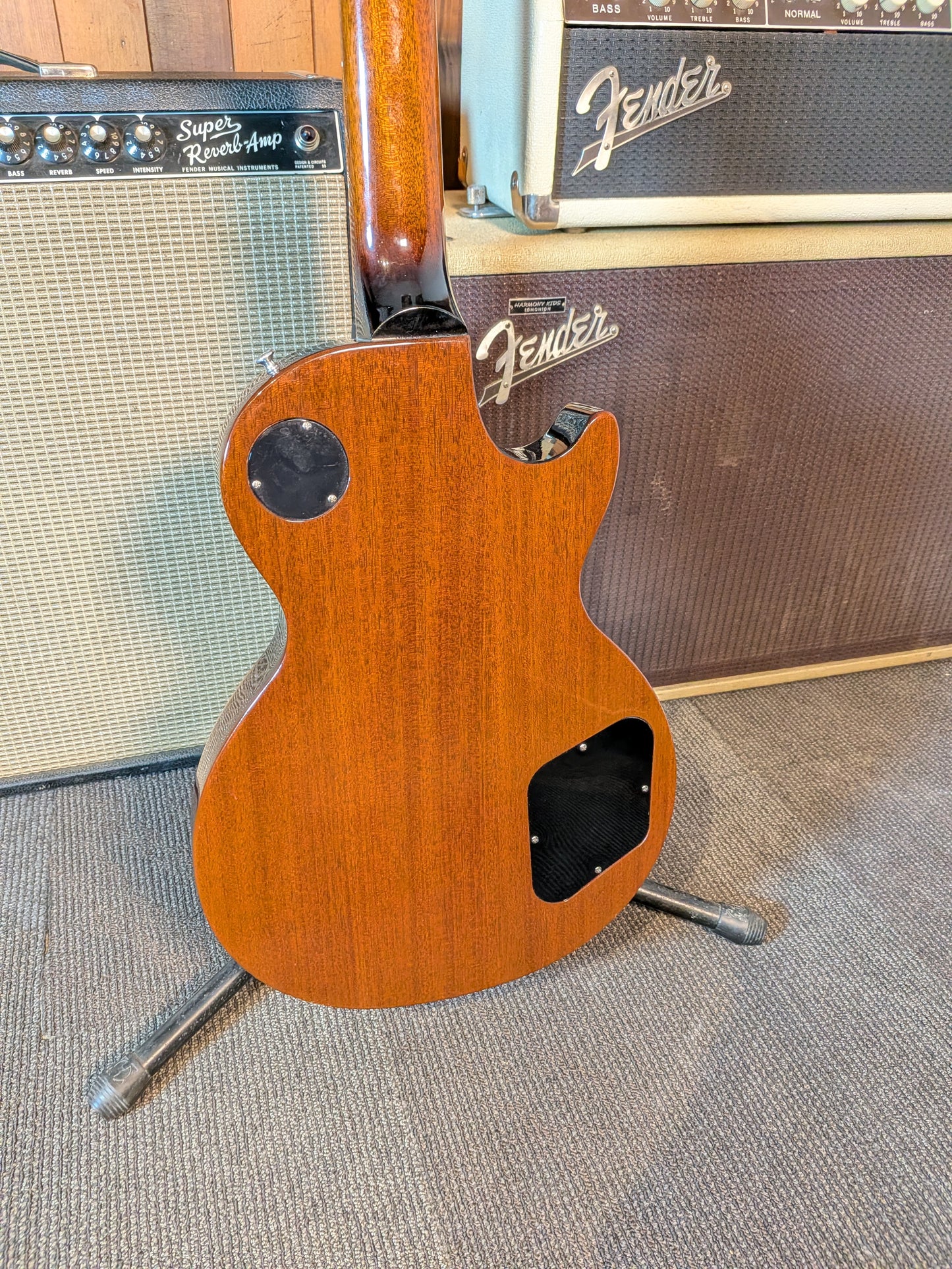 Gibson Les Paul Studio Left Handed Electric Guitar w/Case - Vintage Sunburst (2013)