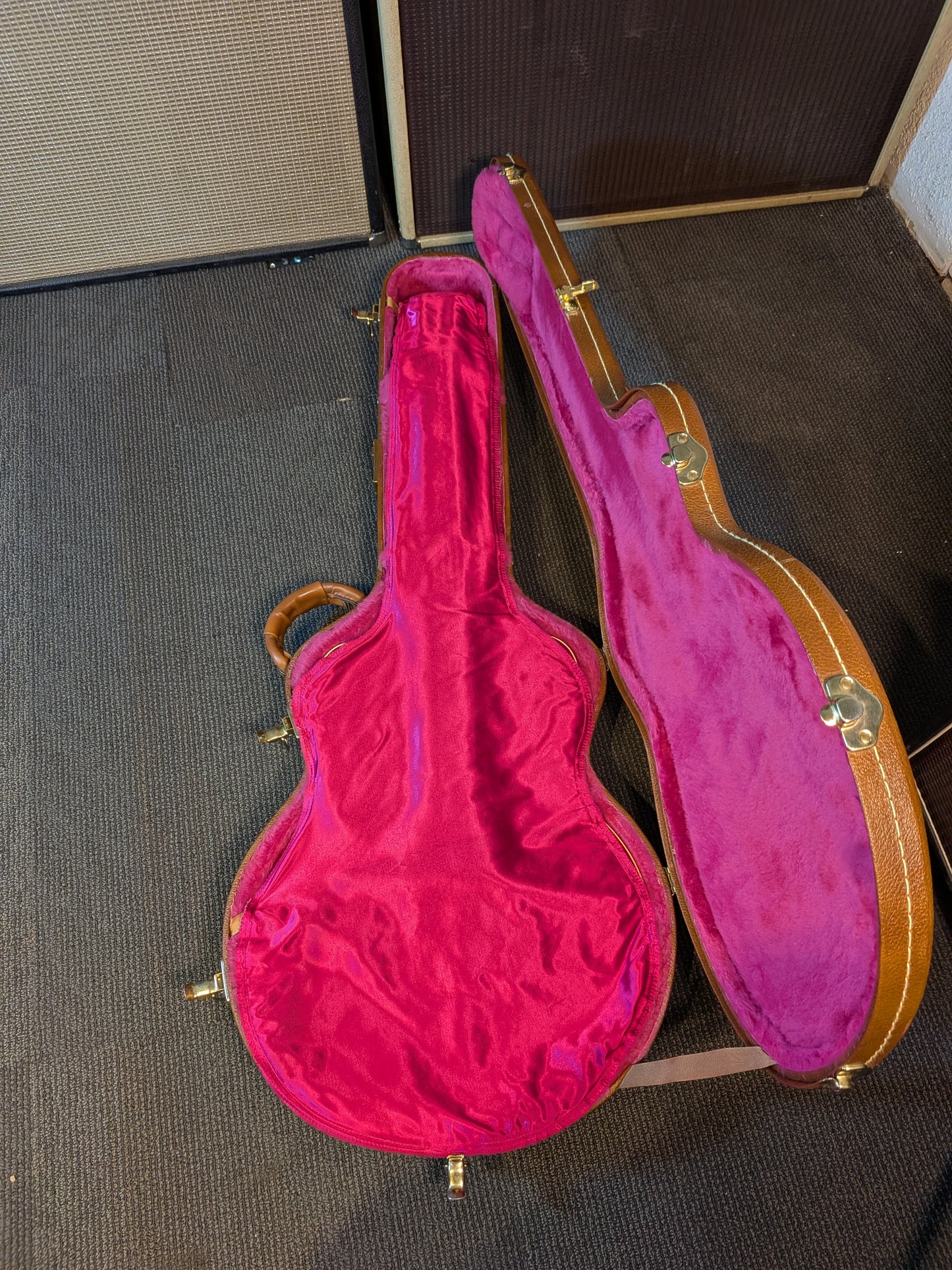 Gibson ES-335 Dot Left Handed Semi-Hollow Electric Guitar w/Case - Cherry Red (1989)