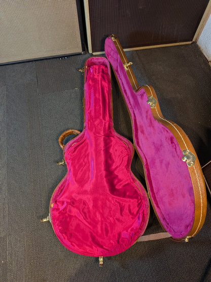 Gibson ES-335 Dot Left Handed Semi-Hollow Electric Guitar w/Case - Cherry Red (1989)