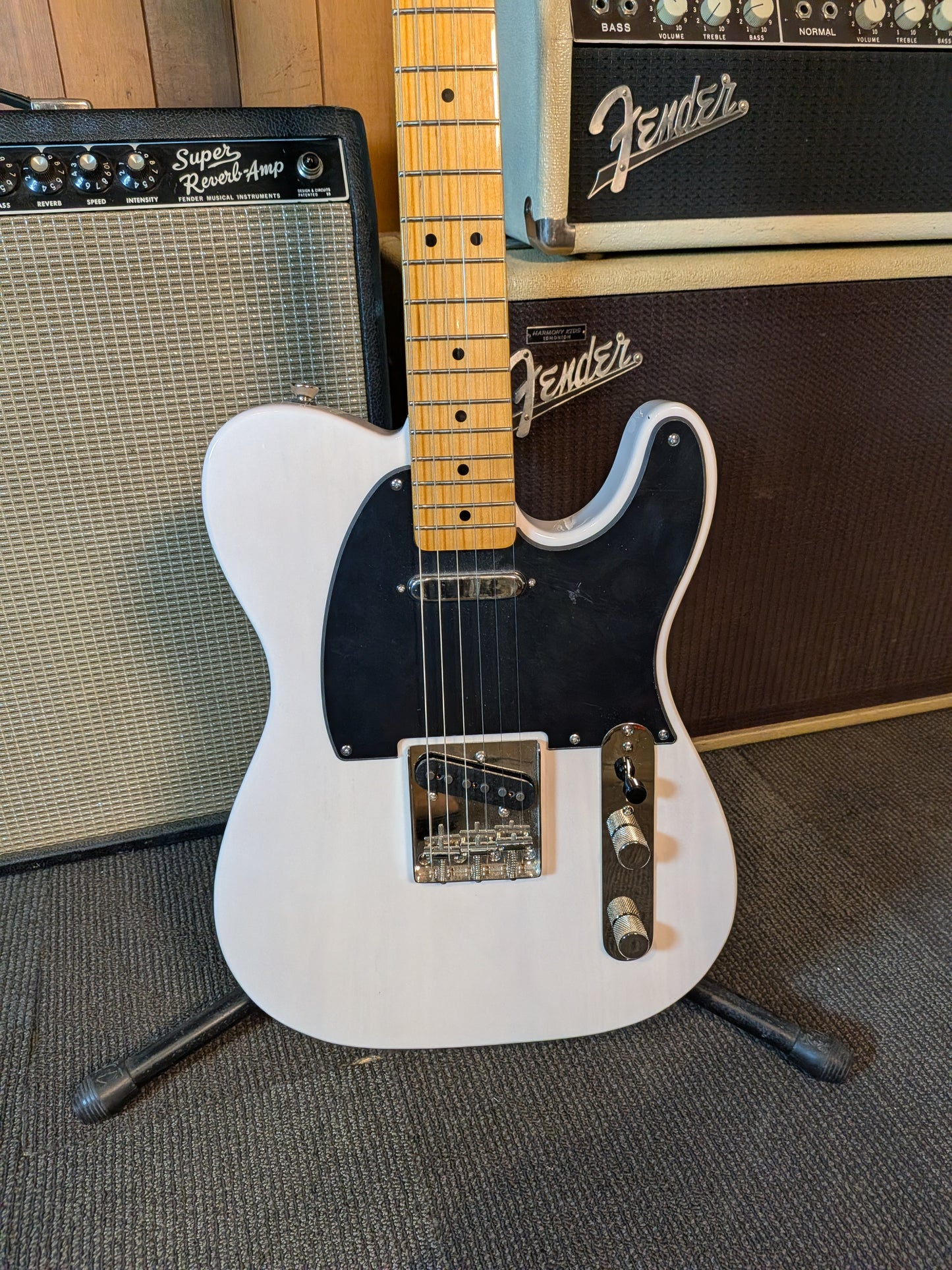 Squier Classic Vibe 50's Telecaster Electric Guitar - White Blonde (2025)