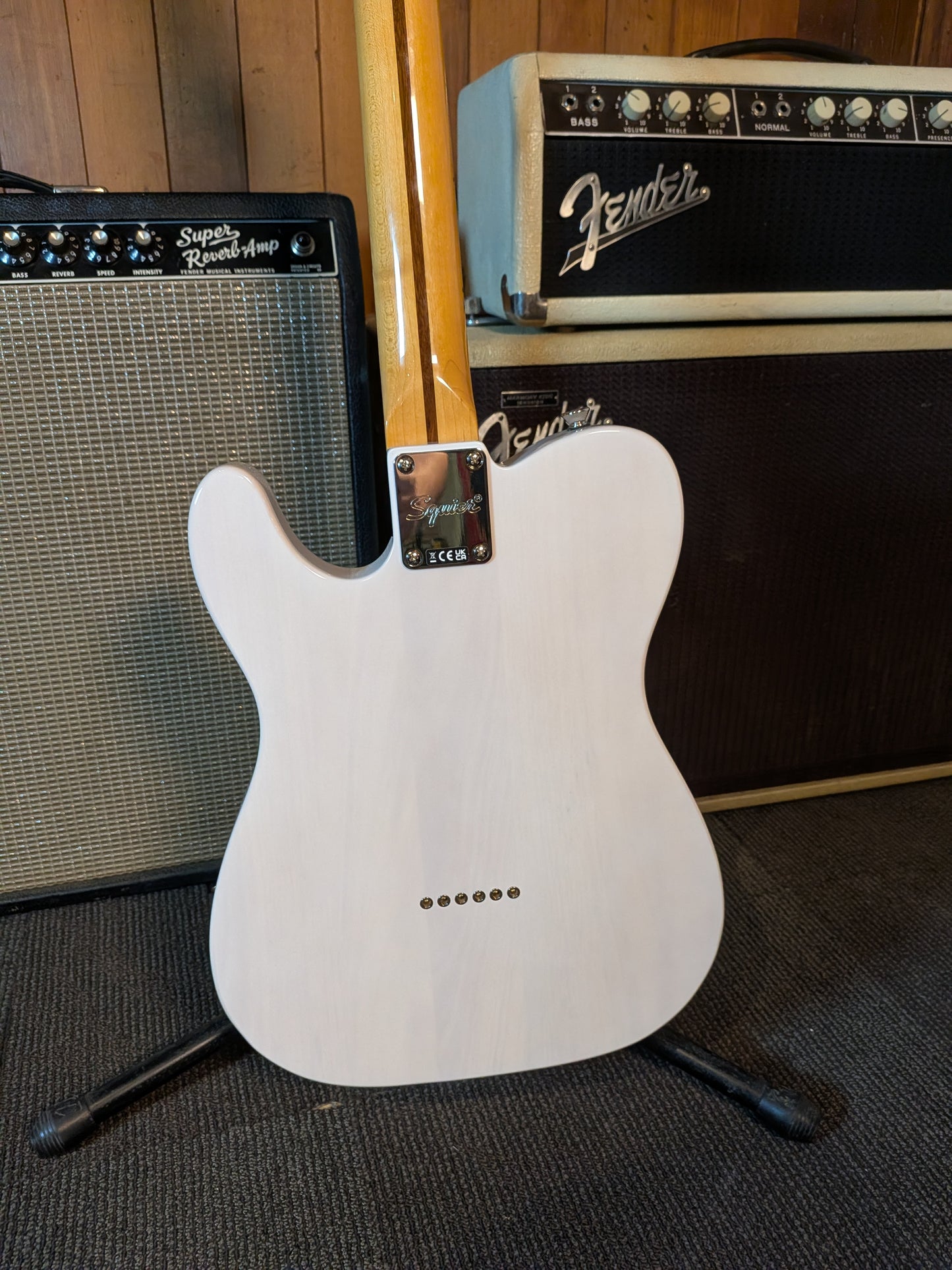 Squier Classic Vibe 50's Telecaster Electric Guitar - White Blonde (2025)