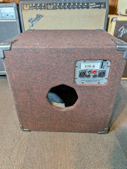 Bag End S15-D 15" 8ohm Bass Speaker Cabinet w/Cover (Used)