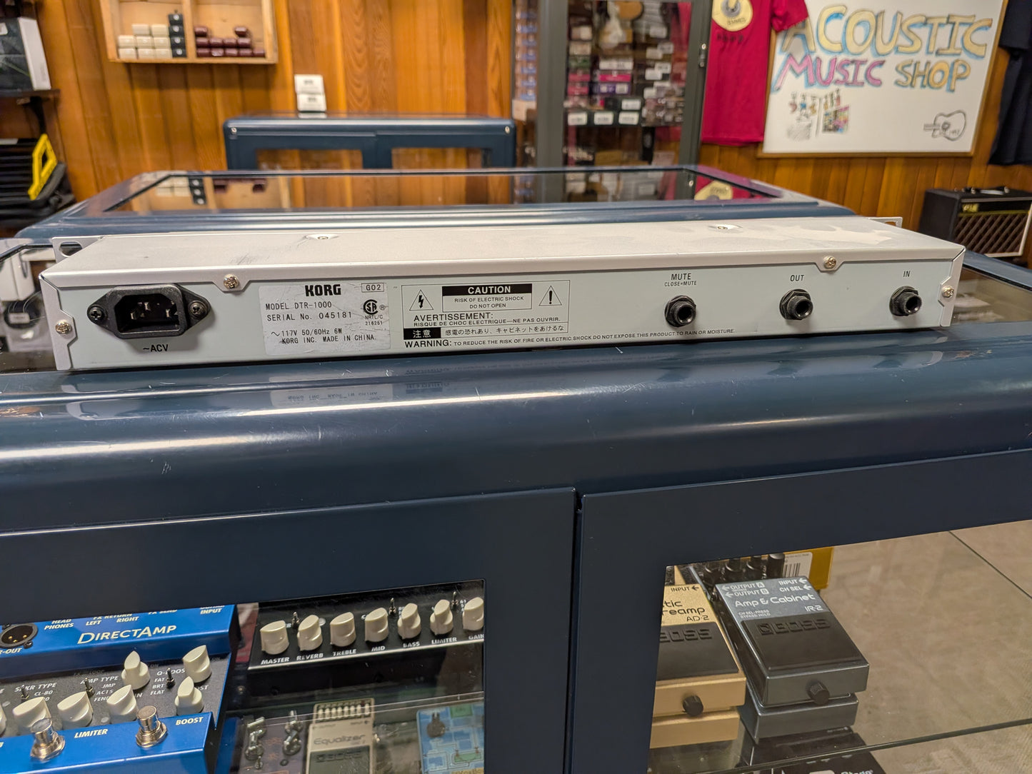 Korg DTR-1000 Digital Rack Tuner (Used)