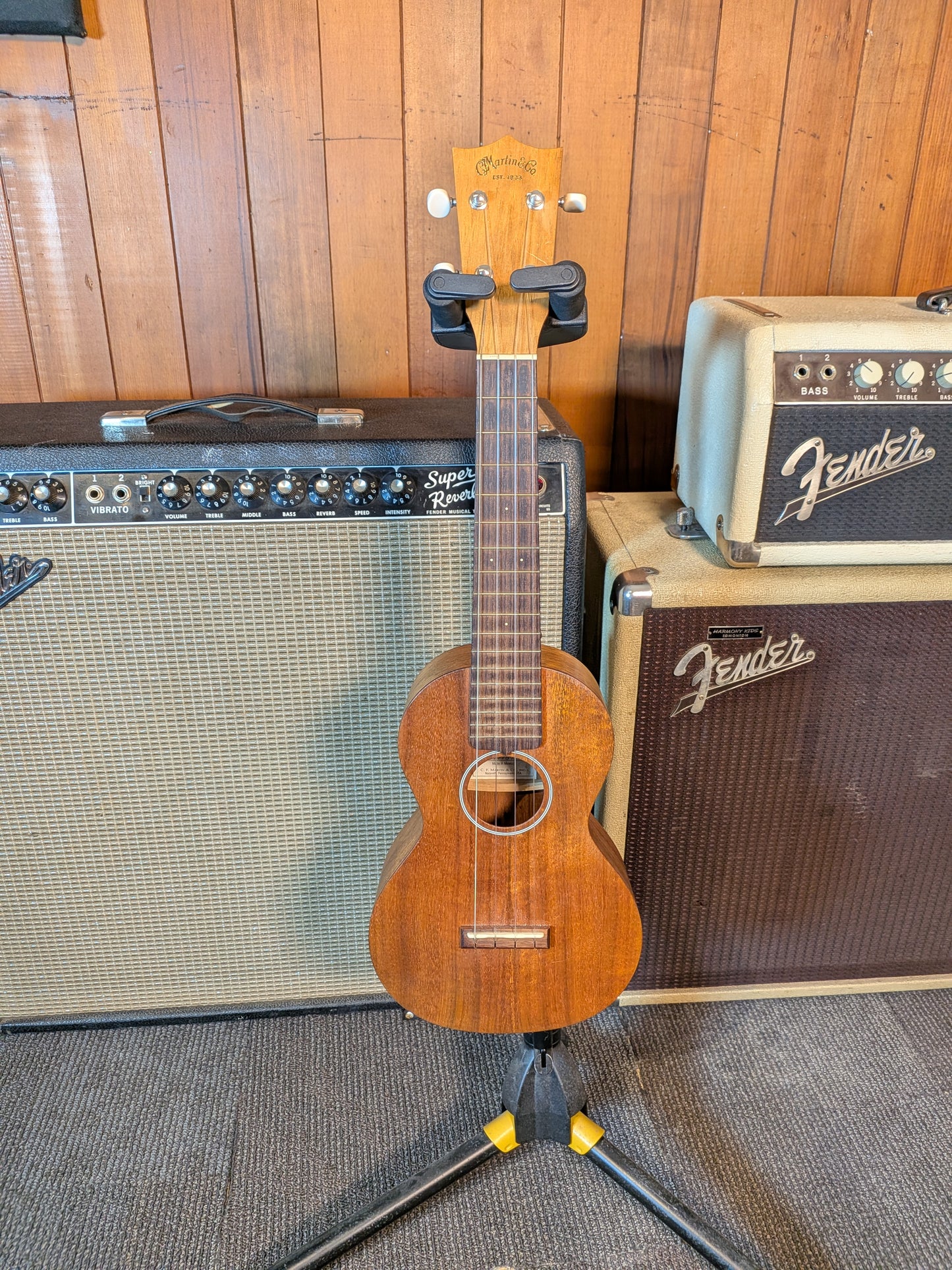 Martin C1K Koa Concert Ukulele w/Gig Bag & Pickup (2016)