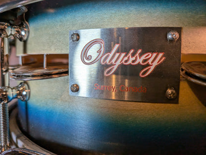 Odyssey Drums 10"x5.5" 8-Ply Maple Snare w/Jingles - Arctic Burst