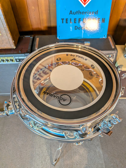 Odyssey Drums 10"x5.5" 8-Ply Maple Snare w/Jingles - Arctic Burst