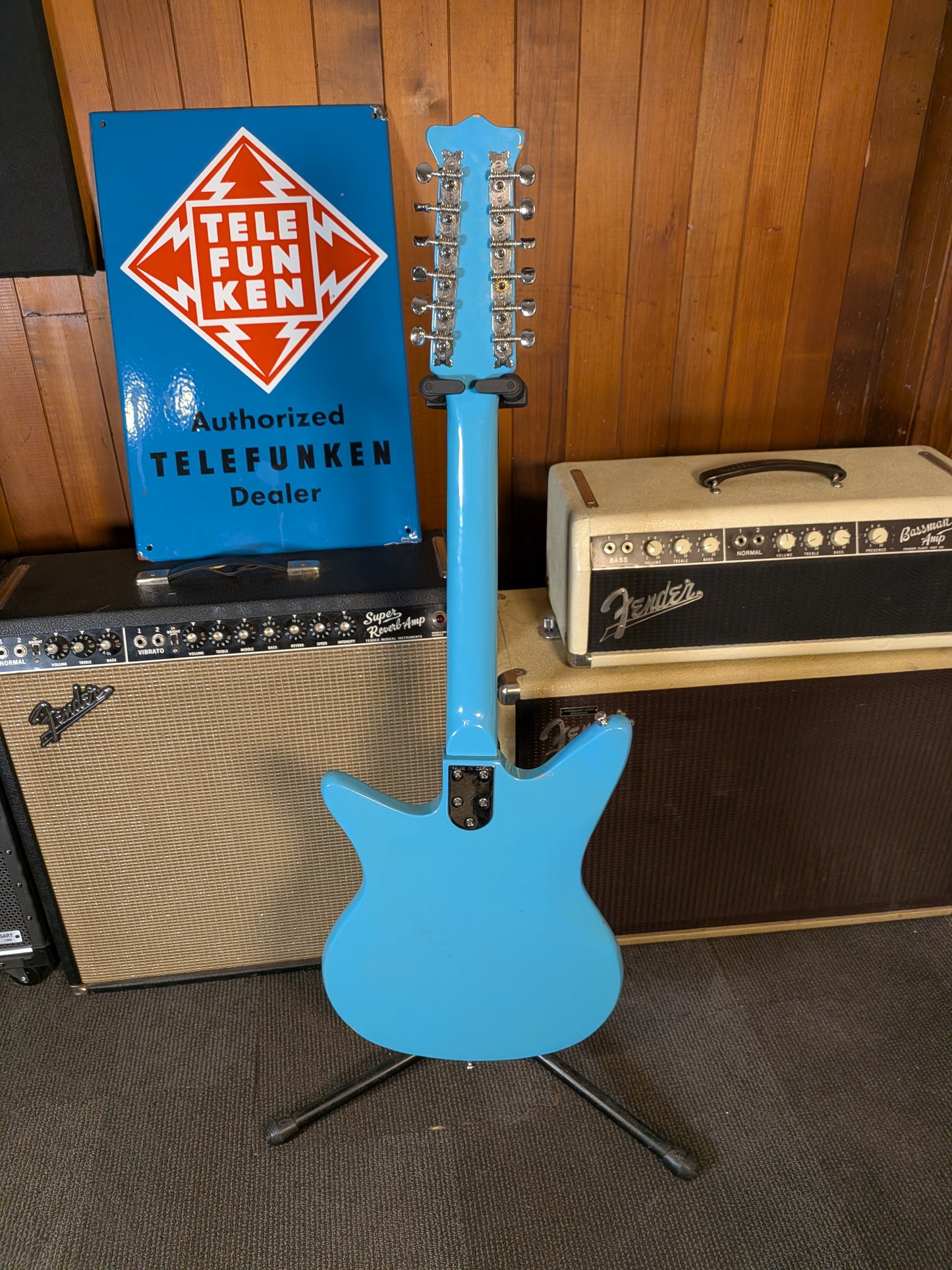 St. George MP-2 12-String Electric Guitar w/Gig Bag (Early 1960's)