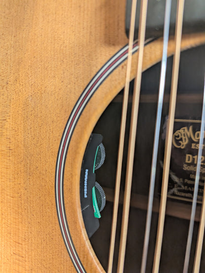 Martin D12X1AE 12-String Acoustic/Electric Guitar w/Case - Natural (2012)