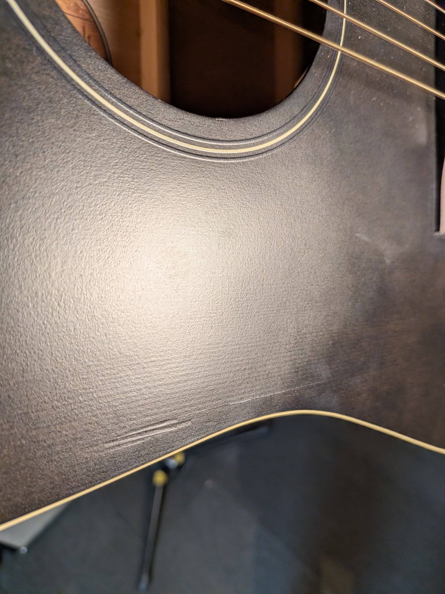 Art & Lutherie American CW Presys II Acoustic/Electric Guitar - Faded Black (Used)