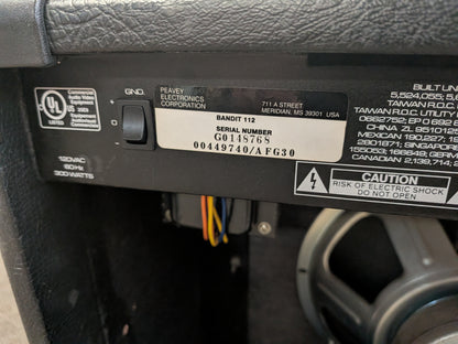 Peavey Bandit 112 100w 1x12" Solid State Combo Amplifier (Used)