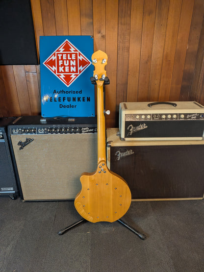 Alabama Solid Body 5-String Electric Banjo - Matte Natural