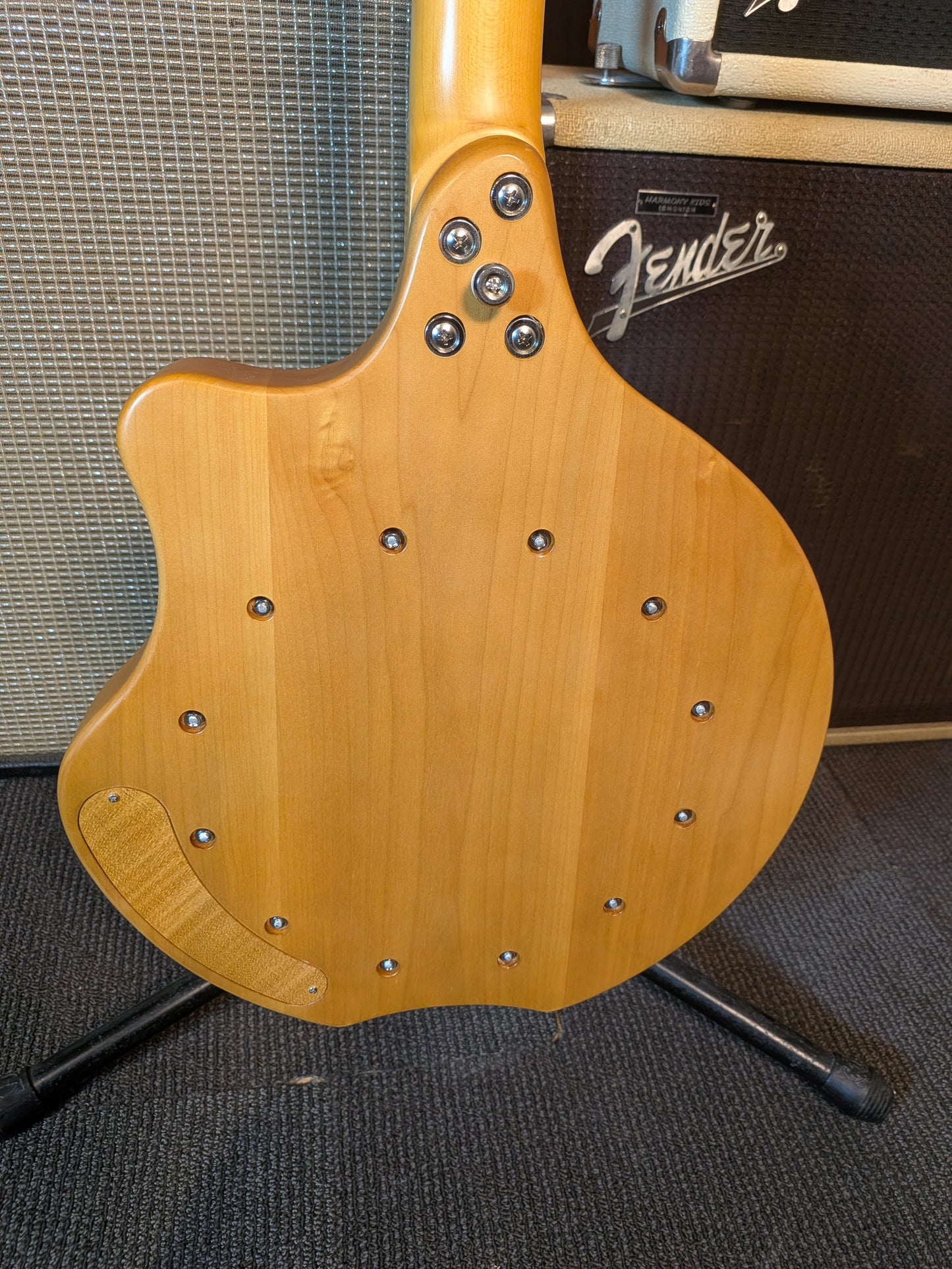 Alabama Solid Body 5-String Electric Banjo - Matte Natural