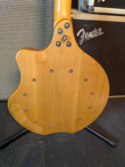 Alabama Solid Body 5-String Electric Banjo - Matte Natural