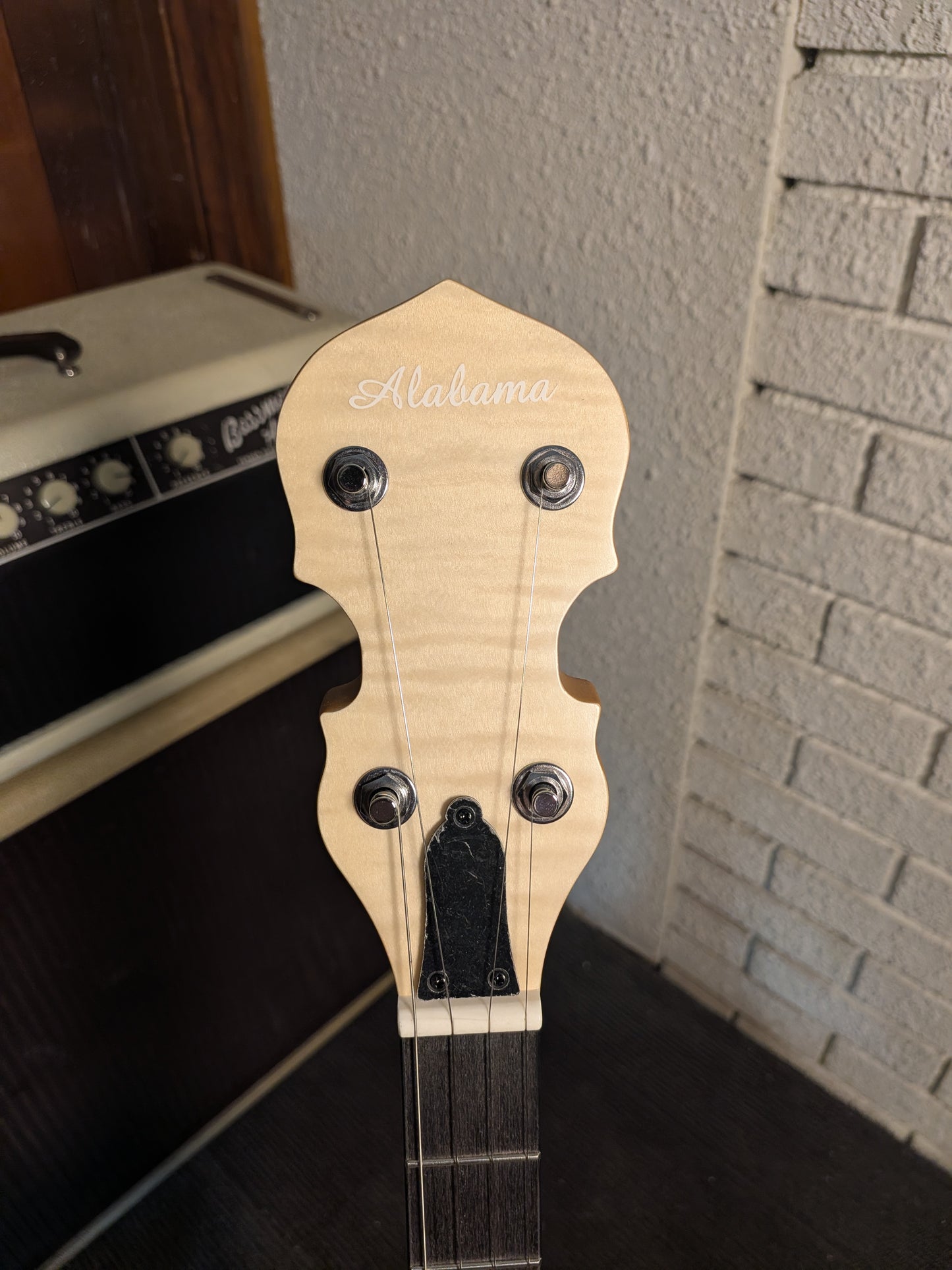 Alabama Solid Body 5-String Electric Banjo - Matte Natural