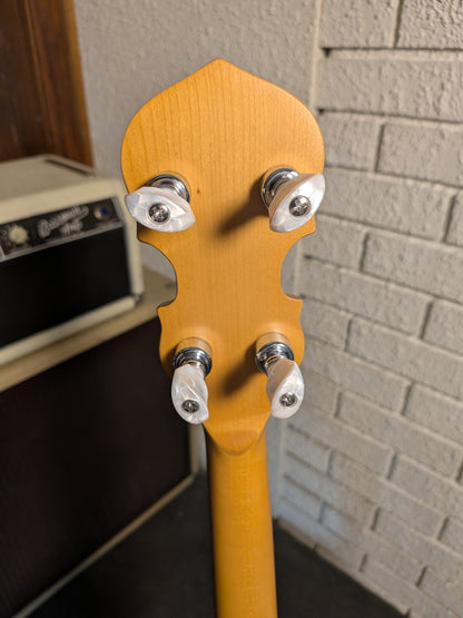 Alabama Solid Body 5-String Electric Banjo - Matte Natural