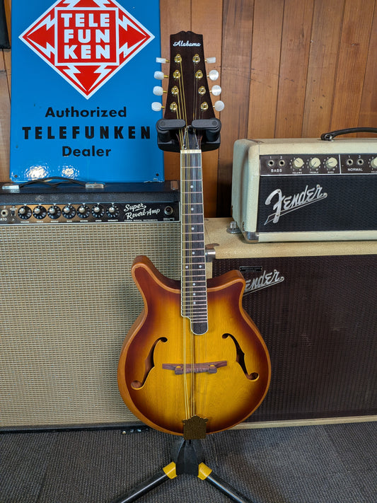 Alabama Carved Top Mandolin w/Beveled Arm Rest - Satin Sunburst