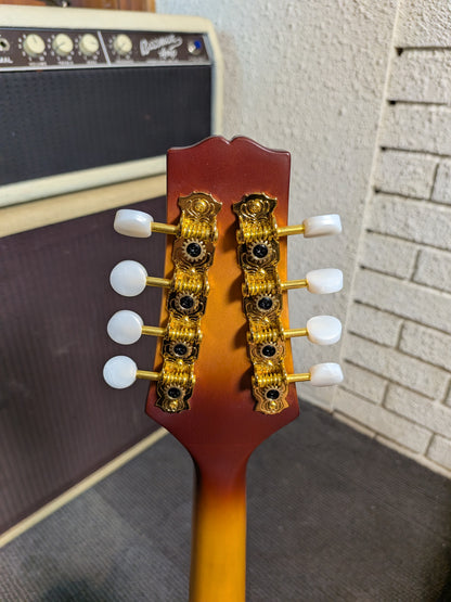 Alabama Carved Top Mandolin w/Beveled Arm Rest - Satin Sunburst