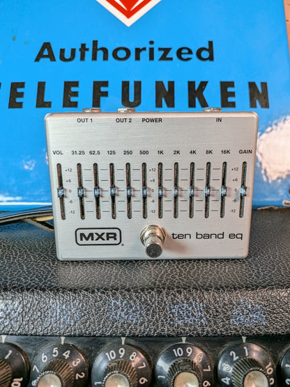 MXR M108S 10 Band EQ Pedal w/Box & Power Supply (Used)