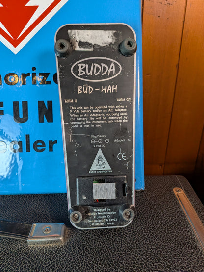 Budda Bud-Wah Wah Pedal (Used)