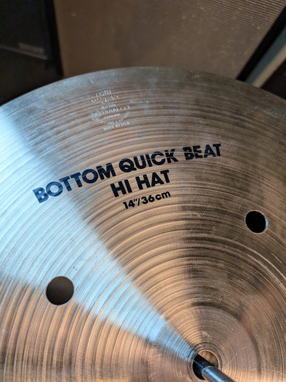 Zildjian A 14" Quick Beat Hi-Hat Cymbals (Used)