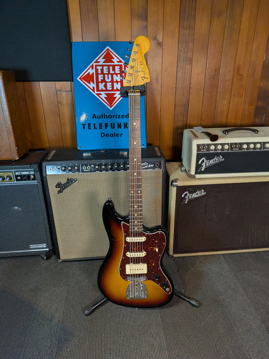 Fender Pawn Shop Bass VI Electric Guitar w/Gig Bag - 3-Color Sunburst (2012)