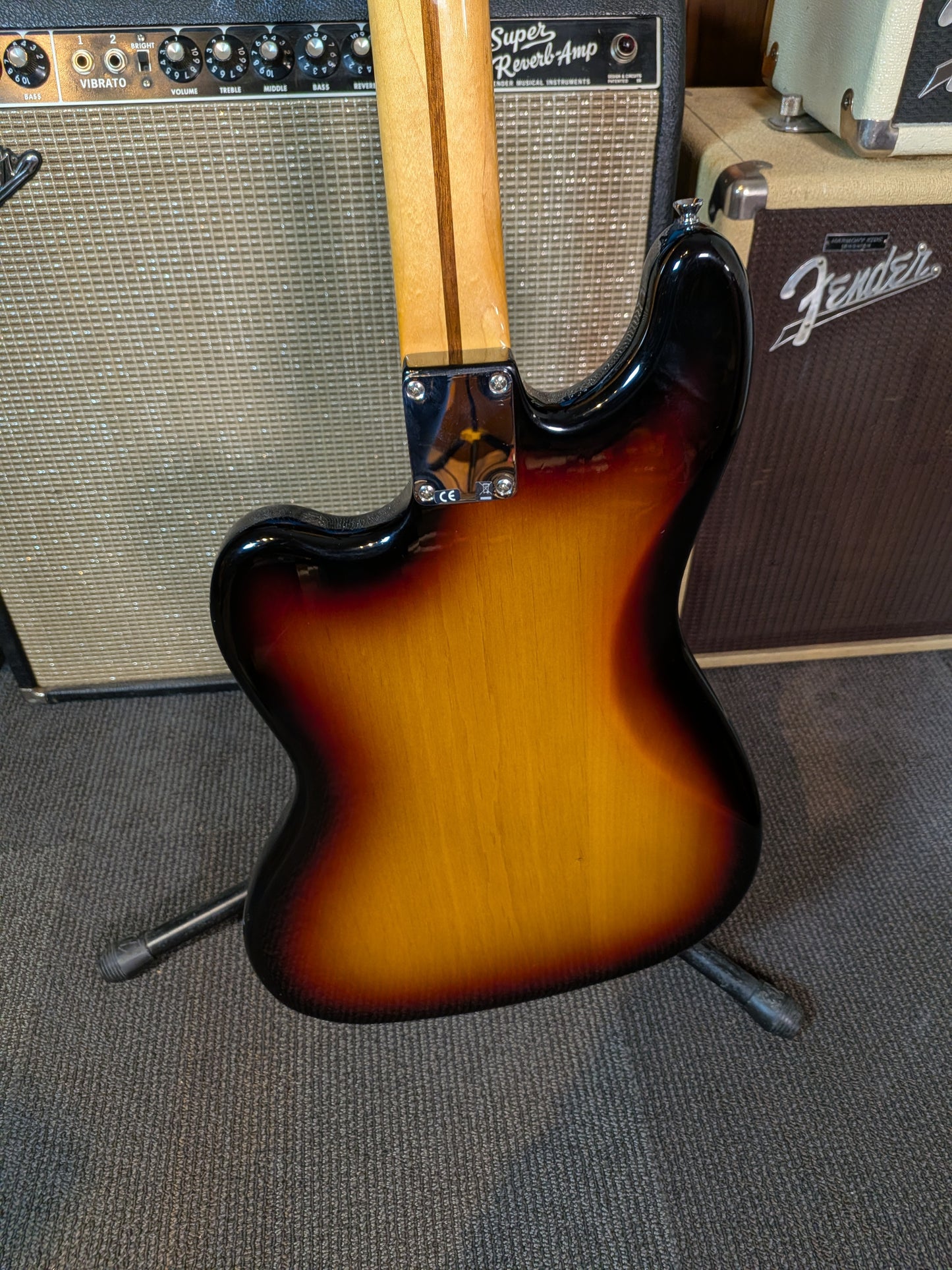 Fender Pawn Shop Bass VI Electric Guitar w/Gig Bag - 3-Color Sunburst (2012)