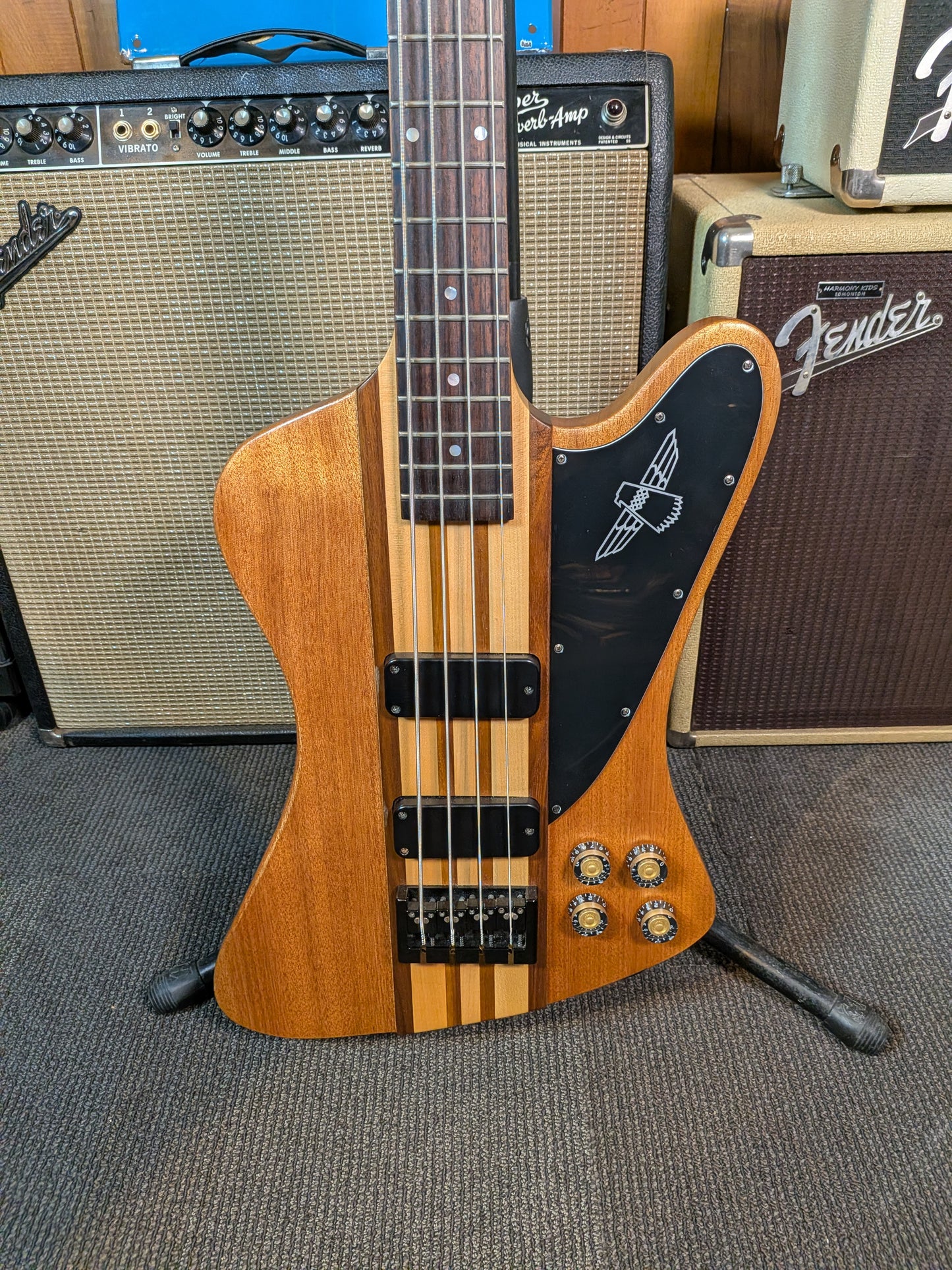 Epiphone Thunderbird Pro 4-String Active Bass Guitar - Natural Oil (2009)