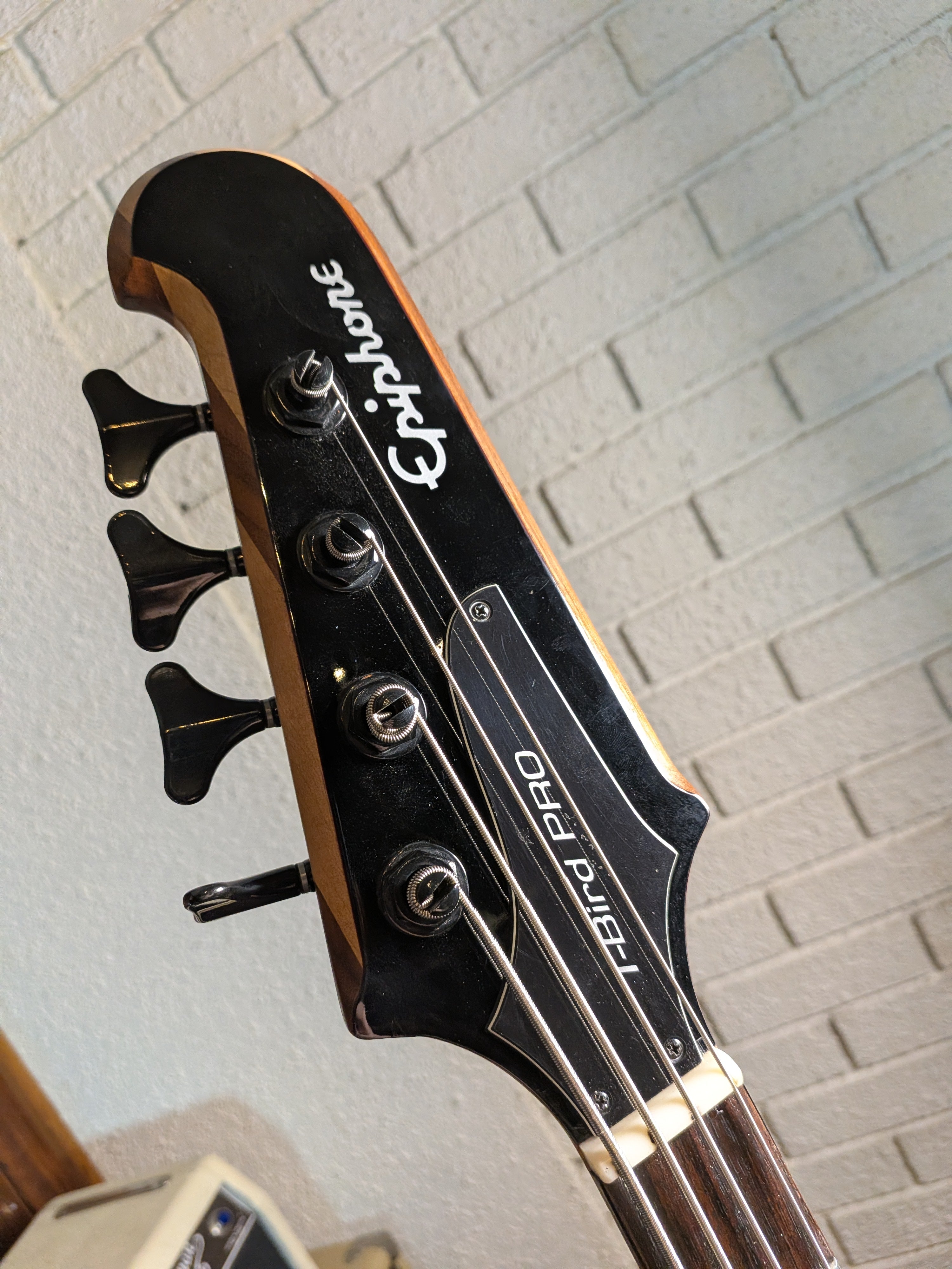 Epiphone Thunderbird Pro 4-String Active Bass Guitar - Natural Oil