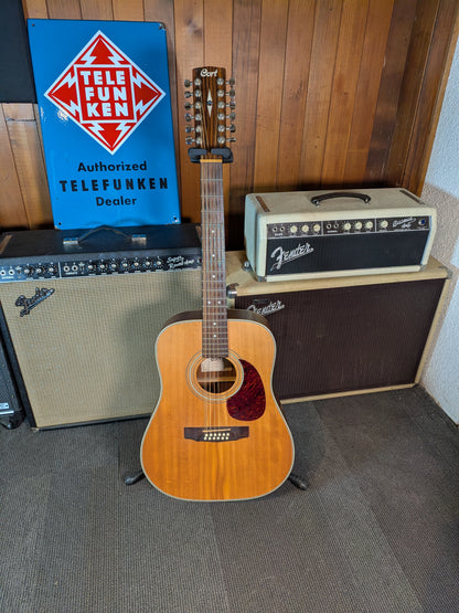 Cort Earth 70E Acoustic/Electric 12 String Guitar w/Case - Natural (Used)