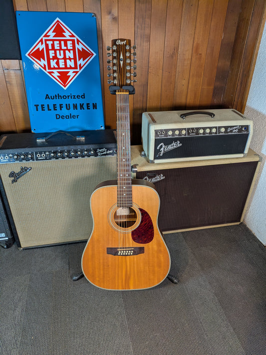 Cort Earth 70E Acoustic/Electric 12 String Guitar w/Case - Natural (Used)