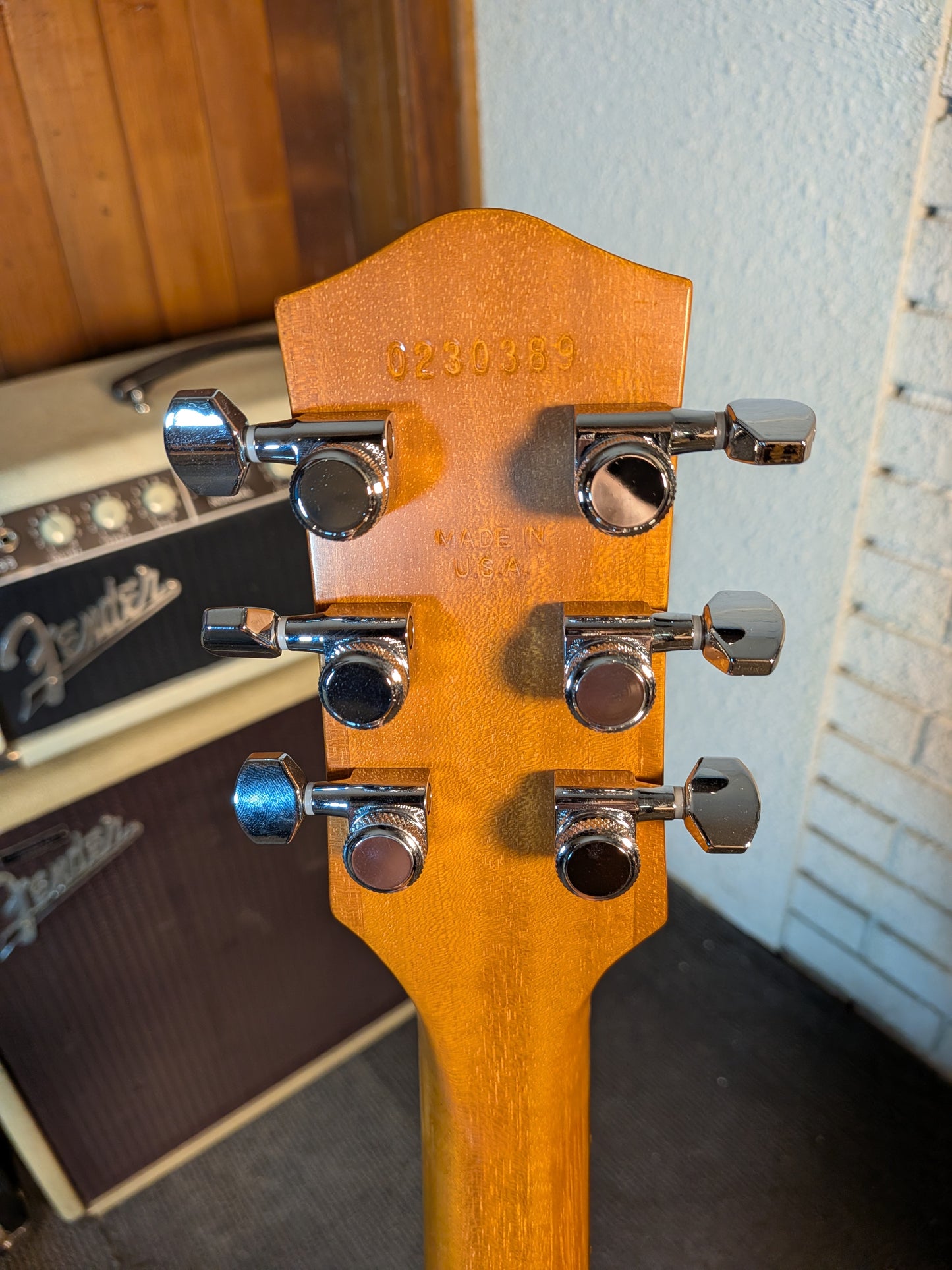 Harmony Jupiter Thinline Semi-Hollow Electric Guitar - Cherry (Used)