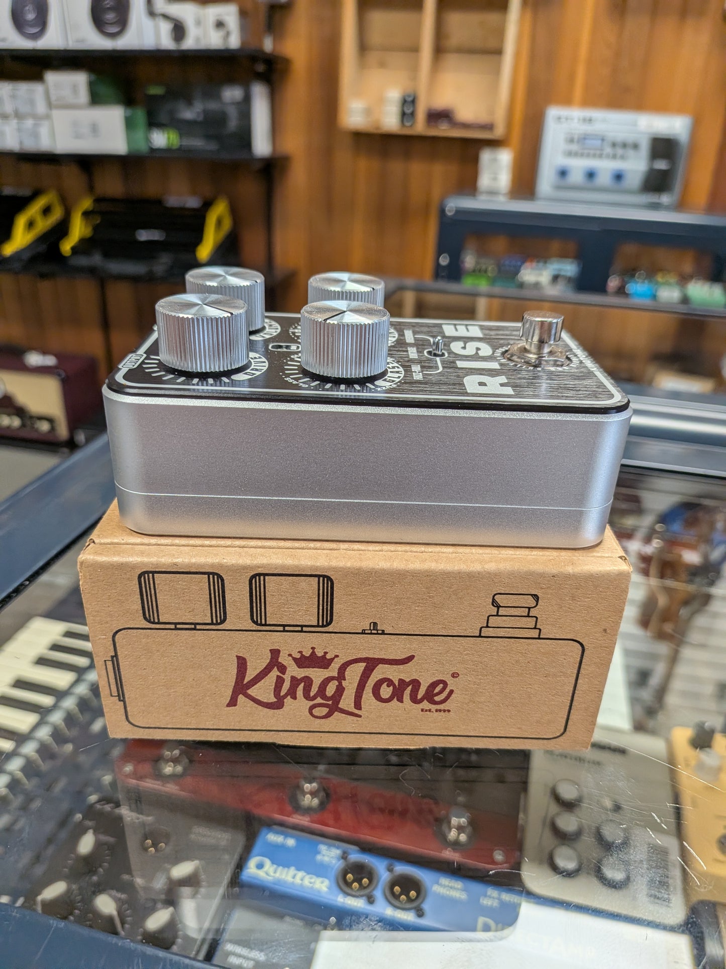 KingTone Rise v2.0 Boost/Fuzz/OD Pedal w/Box (Used)
