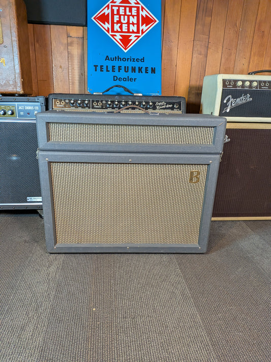 Beltone AP-50 18-20w Tube Amplifier w/Matching 2x12" Cabinet (1960's)