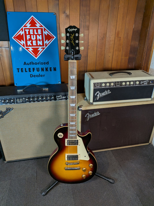 Epiphone Les Paul Standard Electric Guitar w/Case - Bourbon Burst (2019)