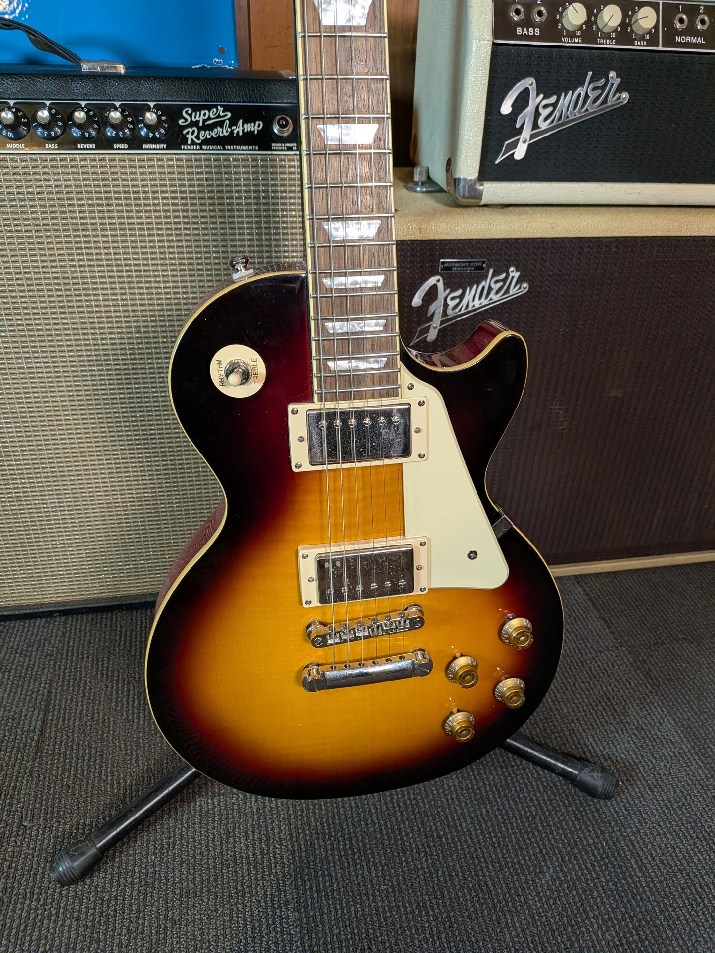 Epiphone Les Paul Standard Electric Guitar w/Case - Bourbon Burst (2019)