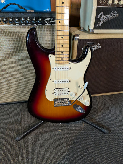 Fender American Standard HSS Electric Guitar w/Case - 3-Color Sunburst (2011)
