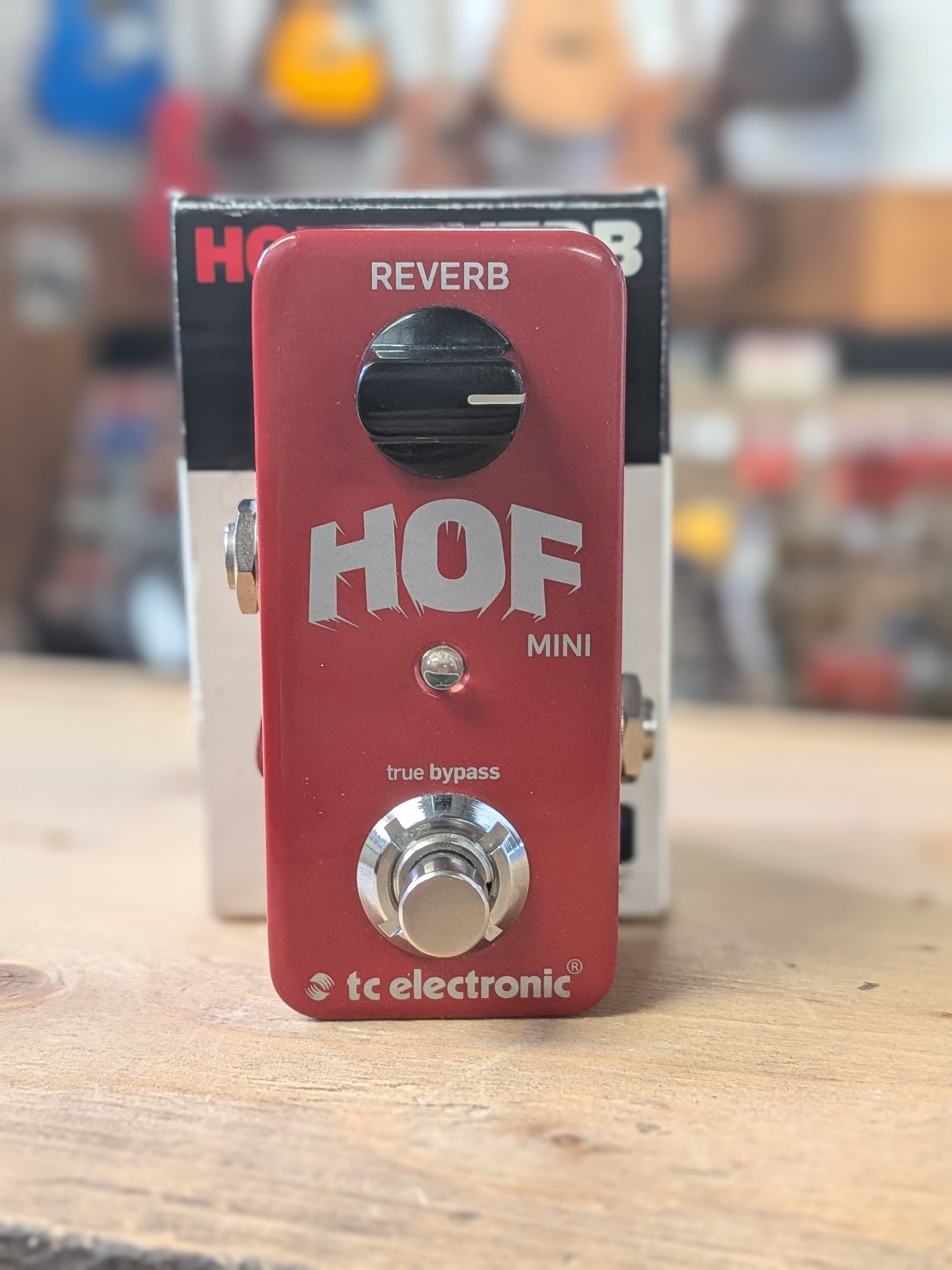 TC Electronic Hall Of Fame Mini Reverb Pedal w/Box (Used TC Electronic Hall Of Fame Mini Reverb Pedal w/Box (Used