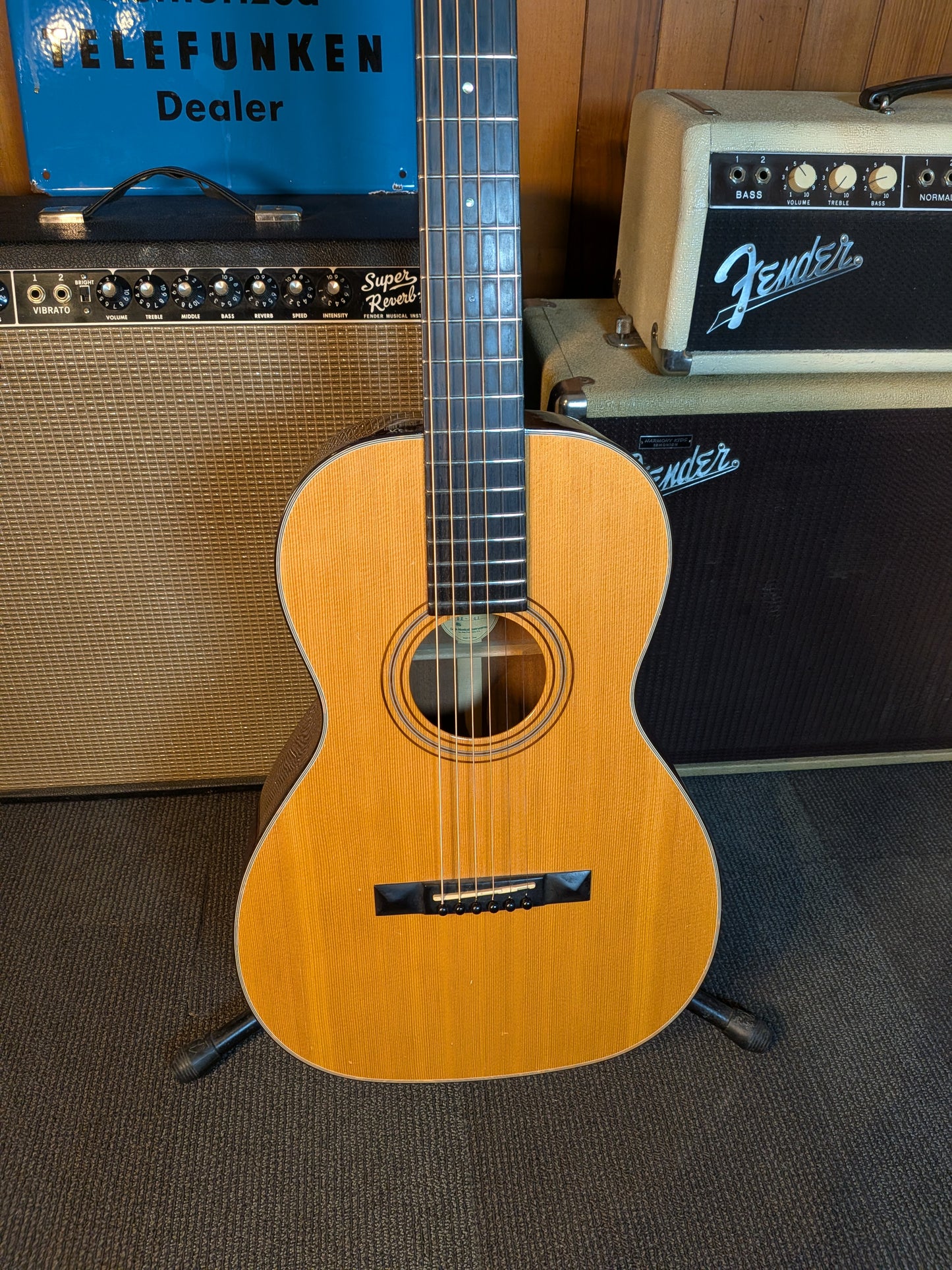 Blueridge BR-341 Slot Head Parlor Acoustic/Electric Guitar (Used)