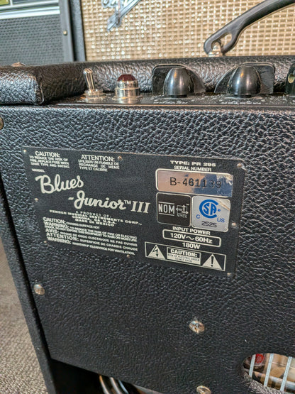 Fender Blues Junior III 1x12" 15w Guitar Combo Amplifier (2010)