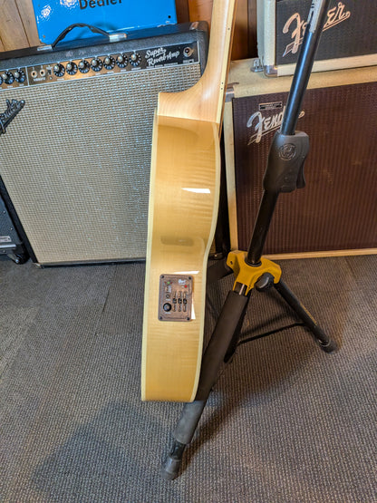 Cort SFX-FM LTD Acoustic/Electric Guitar - Natural Flamed Maple