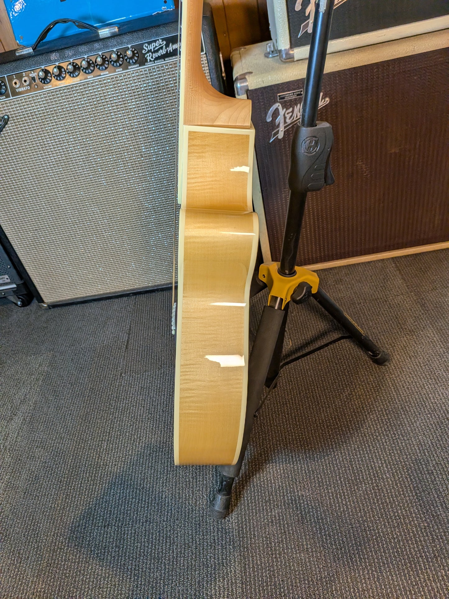 Cort SFX-FM LTD Acoustic/Electric Guitar - Natural Flamed Maple