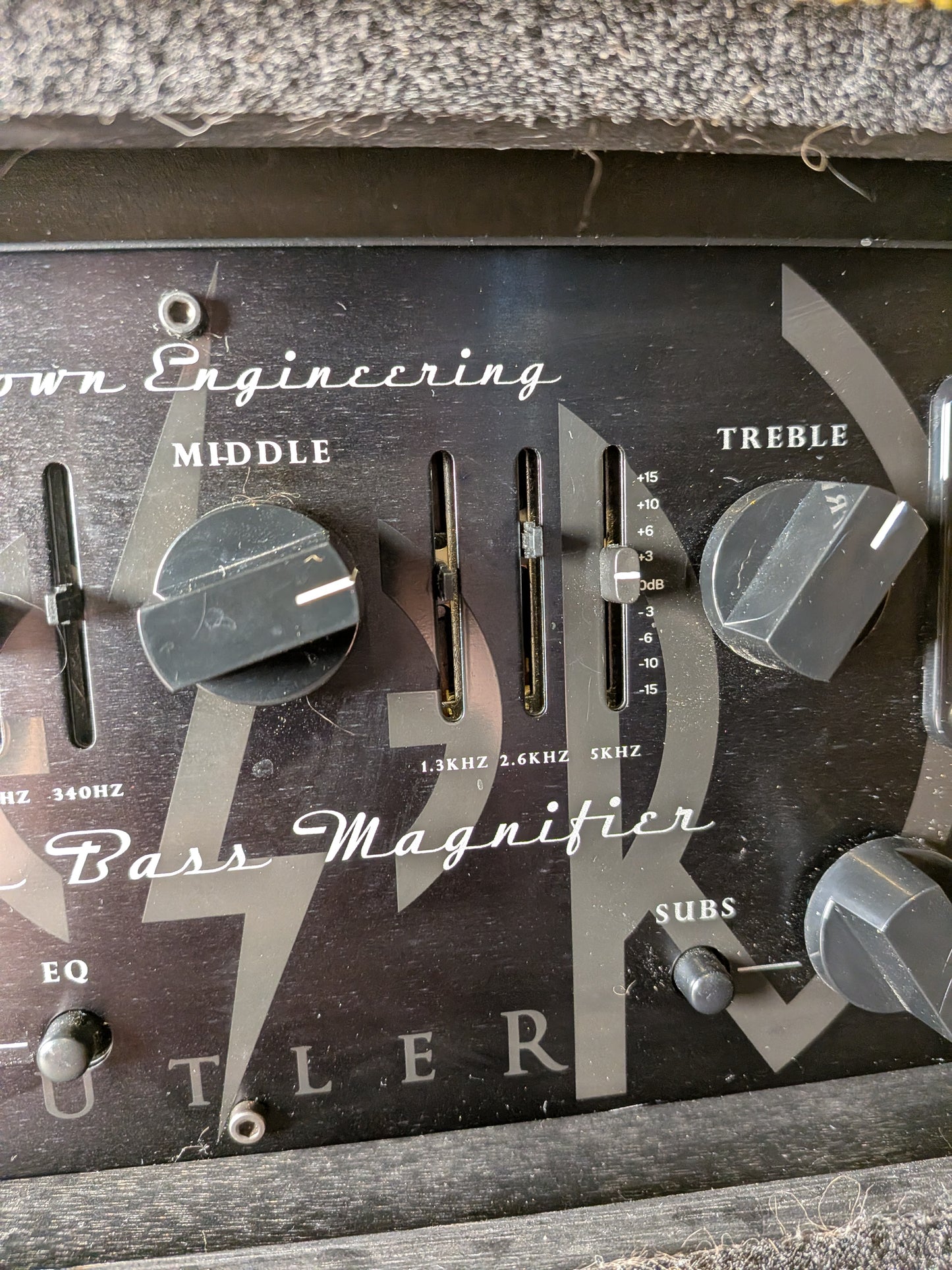 Ashdown Engineering Geezer Butler Signature Head of Doom 600W Bass Head w/Tweed Rack Case (Used)