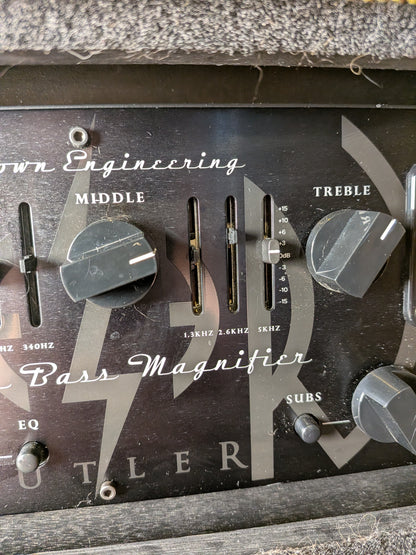 Ashdown Engineering Geezer Butler Signature Head of Doom 600W Bass Head w/Tweed Rack Case (Used)
