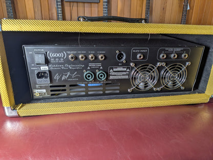 Ashdown Engineering Geezer Butler Signature Head of Doom 600W Bass Head w/Tweed Rack Case (Used)