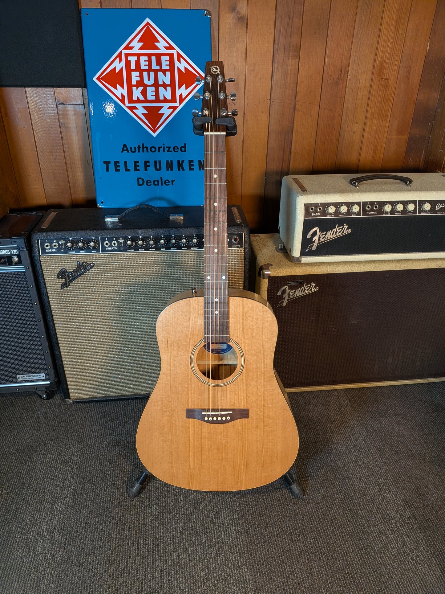 Seagull S6 Collection 1982 Dreadnought Acoustic Guitar w/Gig Bag (Factory Second Serial #052431001033)