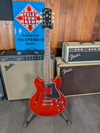 Gibson Custom ES-339 Semi-Hollow Electric Guitar w/Case - Antique Red (2012)